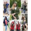 imageZeagoo Womens Zip Up Hoodie Long Sleeve Hooded Sweatshirts Lightweight Thin Jacket with PocketsBlack