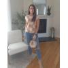 imageZeagoo Womens Sweater Vest Fall 2024 Loose Fit Cape Sleeve Knit Ribbed Tank Tops with Front Pocket SXXLPlaid
