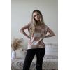 imageZeagoo Womens Sweater Vest Fall 2024 Loose Fit Cape Sleeve Knit Ribbed Tank Tops with Front Pocket SXXLPlaid