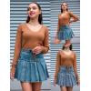 imageZeagoo Womens Sweaters Trendy Fashion Long Sleeve Sweaters Off Shoulder Crochet V Neck Knit Pullover Tops OutfitsBbrown