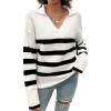 Striped - White