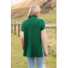 imageZeagoo Womens 2025 Fashion Turtleneck Sweaters Color Block Cozy Long Sleeve Casual Knit Pullover Oversized Loose Jumper TopsGreen