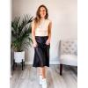 imageZeagoo Womens 2025 Mock Turtle Neck Sweater Vest Sleeveless Knit Pullover Tank Tops Casual Trendy Slim Fitted TopsApricot