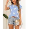 imageZeagoo Womens Cap Sleeve Sweater Vest Crew Neck Sleeveless Casual Knit Tops 2024 Summer Clothes SXXLBlue Daisy