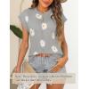 imageZeagoo Womens Cap Sleeve Sweater Vest Crew Neck Sleeveless Casual Knit Tops 2024 Summer Clothes SXXLGrey Daisy