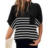 Black White Small Stripe