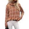 Brown Checkered