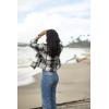 imageZeagoo Flannels for Women Cropped Shacket Jacket Fashion Plaid Button Down Shirt 2025 Fall Coat TopsYdl4