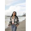 imageZeagoo Flannels for Women Cropped Shacket Jacket Fashion Plaid Button Down Shirt 2025 Fall Coat TopsYdl4