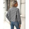 imageZeagoo Flannels for Women Cropped Shacket Jacket Fashion Plaid Button Down Shirt 2025 Fall Coat TopsZjh275