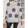 imageZeagoo Sweaters for Women 2025 Fashion Trendy Long Sleeve Turtleneck Pullover Lantern Knit Sweater TopsApricotflower
