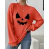 imageZeagoo Sweaters for Women 2025 Fashion Trendy Long Sleeve Turtleneck Pullover Lantern Knit Sweater TopsOrange