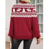 imageZeagoo Sweaters for Women 2025 Fashion Trendy Long Sleeve Turtleneck Pullover Lantern Knit Sweater TopsSd17