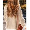 imageZeagoo Women 2024 Winter Oversized Sweater Crew Neck Long Sleeve Color Block Pullover Rib Knit Blouse Tops XS2XLBrown Khaki