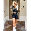 imageZeagoo Womens Bomber Jacket Casual Coat Zip Up Outerwear Windbreaker with Pockets SXXLGreen