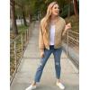 imageZeagoo Womens Bomber Jacket Casual Coat Zip Up Outerwear Windbreaker with Pockets SXXLZkhaki