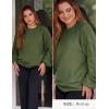 imageZeagoo Womens Sweaters 2024 Long Sleeve Crew Neck Lightweight Pullover Knitted Fall Fashion TopsArmy Green