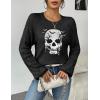 imageZeagoo Womens Sweaters 2024 Long Sleeve Crew Neck Lightweight Pullover Knitted Fall Fashion TopsH1 Black