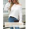 imageZeagoo Womens Sweaters 2024 Long Sleeve Crew Neck Lightweight Pullover Knitted Fall Fashion TopsWhite