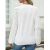imageZeagoo Womens Sweaters 2024 Long Sleeve Crew Neck Lightweight Pullover Knitted Fall Fashion TopsWhite