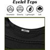 imageZeagoo Womens Sweaters Cute Long Sleeve Off The Shoulder Pullover Tops Hollow Out Crochet Dressy Casual OutfitsAblack