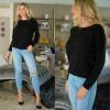 imageZeagoo Womens Sweaters Cute Long Sleeve Off The Shoulder Pullover Tops Hollow Out Crochet Dressy Casual OutfitsAblack