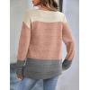 imageZeagoo Womens Sweaters Cute Long Sleeve Off The Shoulder Pullover Tops Hollow Out Crochet Dressy Casual OutfitsBeigepinkgray