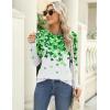 imageZeagoo 3 Pack Long Sleeve Shirts for Women Casual Soft Crewneck Basic Tee Tops Fall Outfit ClothesA Shamrock1 Piece