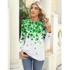 imageZeagoo 3 Pack Long Sleeve Shirts for Women Casual Soft Crewneck Basic Tee Tops Fall Outfit ClothesA Shamrock1 Piece