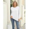 imageZeagoo 3 Pack Long Sleeve Shirts for Women Casual Soft Crewneck Basic Tee Tops Fall Outfit ClothesA White1 Piece