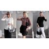 imageZeagoo Tops for Women 3 Pack 34 Sleeve Crewneck Cute Basics Tees Casual Fashion Spring Summer T Shirts Business Work Tee TopBlackapricotcoffee