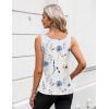 imageZeagoo Silk Satin Tank Tops for Women Scoop Neck Sleeveless Camisole Tops 2025 Summer Basic BlousesBf112