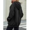 imageZeagoo Womens Oversized Hoodies Fleece Sweatshirts Long Sleeve Pullover with Pocket 2025 Fall Winter Outfits Y2k Clothes01black
