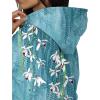 imageZeagoo Womens Oversized Hoodies Fleece Sweatshirts Long Sleeve Pullover with Pocket 2025 Fall Winter Outfits Y2k ClothesBlue Floral