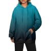 imageZeagoo Womens Oversized Hoodies Fleece Sweatshirts Long Sleeve Pullover with Pocket 2025 Fall Winter Outfits Y2k ClothesBlue Gradient