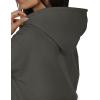 imageZeagoo Womens Oversized Hoodies Fleece Sweatshirts Long Sleeve Pullover with Pocket 2025 Fall Winter Outfits Y2k ClothesDark Grey