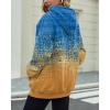 imageZeagoo Womens Oversized Hoodies Fleece Sweatshirts Long Sleeve Pullover with Pocket 2025 Fall Winter Outfits Y2k ClothesGold Foil Gradient