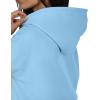 imageZeagoo Womens Oversized Hoodies Fleece Sweatshirts Long Sleeve Pullover with Pocket 2025 Fall Winter Outfits Y2k ClothesLight Blue