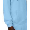 imageZeagoo Womens Oversized Hoodies Fleece Sweatshirts Long Sleeve Pullover with Pocket 2025 Fall Winter Outfits Y2k ClothesLight Blue