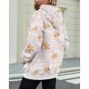 imageZeagoo Womens Oversized Hoodies Fleece Sweatshirts Long Sleeve Pullover with Pocket 2025 Fall Winter Outfits Y2k ClothesMaple Leaf Print