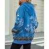 imageZeagoo Womens Oversized Hoodies Fleece Sweatshirts Long Sleeve Pullover with Pocket 2025 Fall Winter Outfits Y2k ClothesRetro Ethnic Pattern