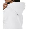 imageZeagoo Womens Oversized Hoodies Fleece Sweatshirts Long Sleeve Pullover with Pocket 2025 Fall Winter Outfits Y2k ClothesWhite