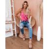 imageZeagoo Womens V Neck Camisole Tank Top Strap Sleeveless T Shirt Casual Loose Vest Blouse  SXXLBf103