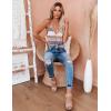 imageZeagoo Womens V Neck Camisole Tank Top Strap Sleeveless T Shirt Casual Loose Vest Blouse  SXXLTw669