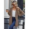 imageZeagoo Womens Zip Up Hoodies Long Sleeve Long Tunic Sweatshirts Oversized Fleece Casual 2025 Fall Jacket Coat with PocketCoffee Grey