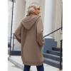 imageZeagoo Womens Zip Up Hoodies Long Sleeve Long Tunic Sweatshirts Oversized Fleece Casual 2025 Fall Jacket Coat with PocketCoffee Grey