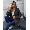 imageZeagoo Womens Zip Up Hoodies Long Sleeve Long Tunic Sweatshirts Oversized Fleece Casual 2025 Fall Jacket Coat with PocketDark Grey