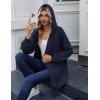 imageZeagoo Womens Zip Up Hoodies Long Sleeve Long Tunic Sweatshirts Oversized Fleece Casual 2025 Fall Jacket Coat with PocketNavy