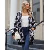 imageZeagoo Womens Zip Up Hoodies Long Sleeve Long Tunic Sweatshirts Oversized Fleece Casual 2025 Fall Jacket Coat with PocketTie Dye