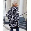 imageZeagoo Womens Zip Up Hoodies Long Sleeve Long Tunic Sweatshirts Oversized Fleece Casual 2025 Fall Jacket Coat with PocketTie Dye